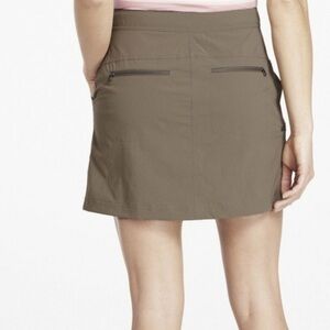 L.L bean Womens water repellent comfort Trail skort size 16